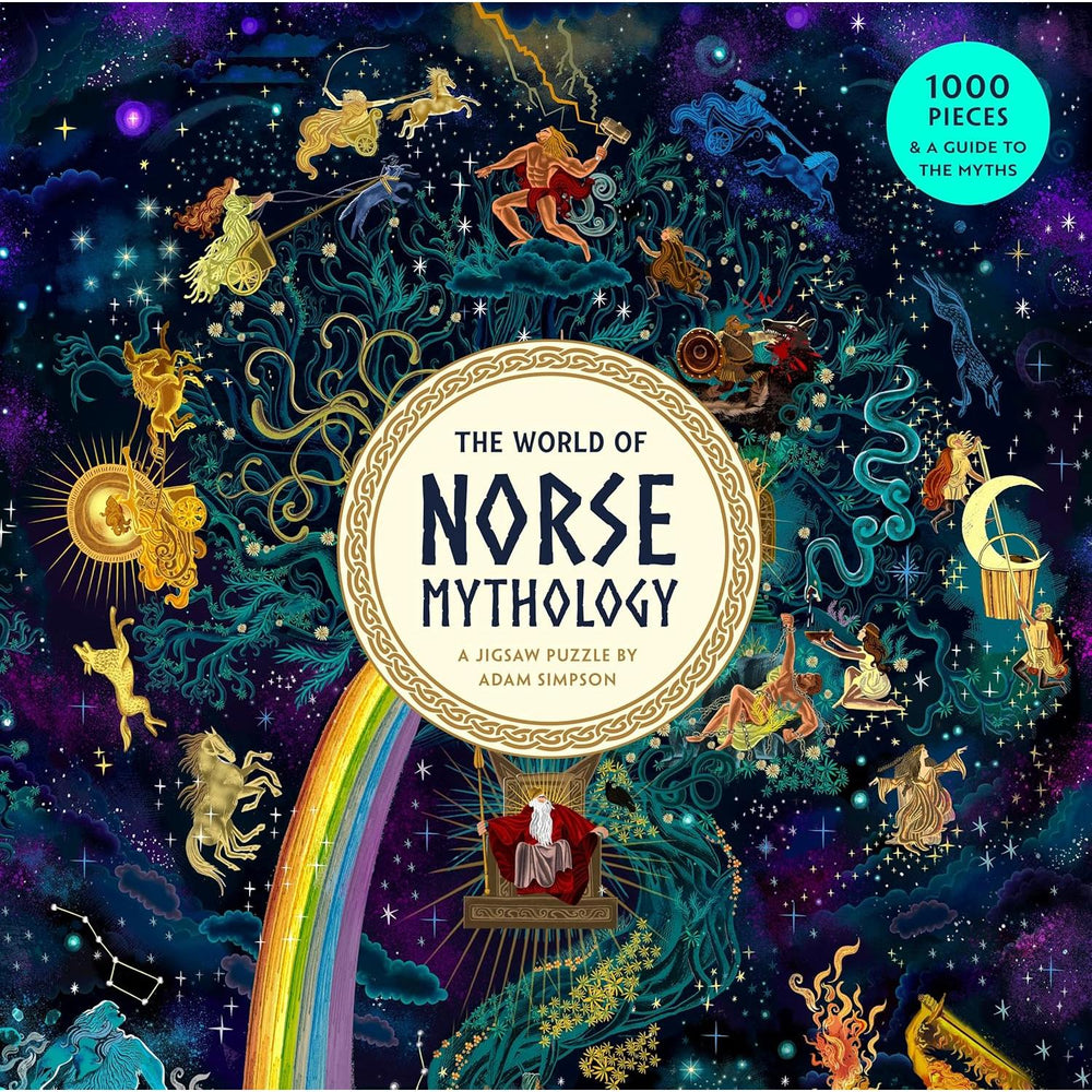 The World of Norse Mythology 1000 Piece Jigsaw Puzzle Laurence King (ONLINE ORDER ONLY)