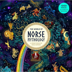 The World of Norse Mythology 1000 Piece Jigsaw Puzzle Laurence King (ONLINE ORDER ONLY)