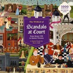 The World of Scandals at Court 1000 Piece Jigsaw Puzzle Laurence King (ONLINE ORDER ONLY)