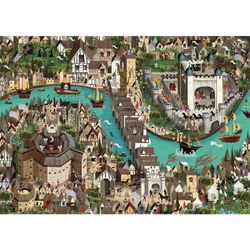 The World of Shakespeare 1000 Piece Jigsaw Puzzle Laurence King (ONLINE ORDER ONLY)