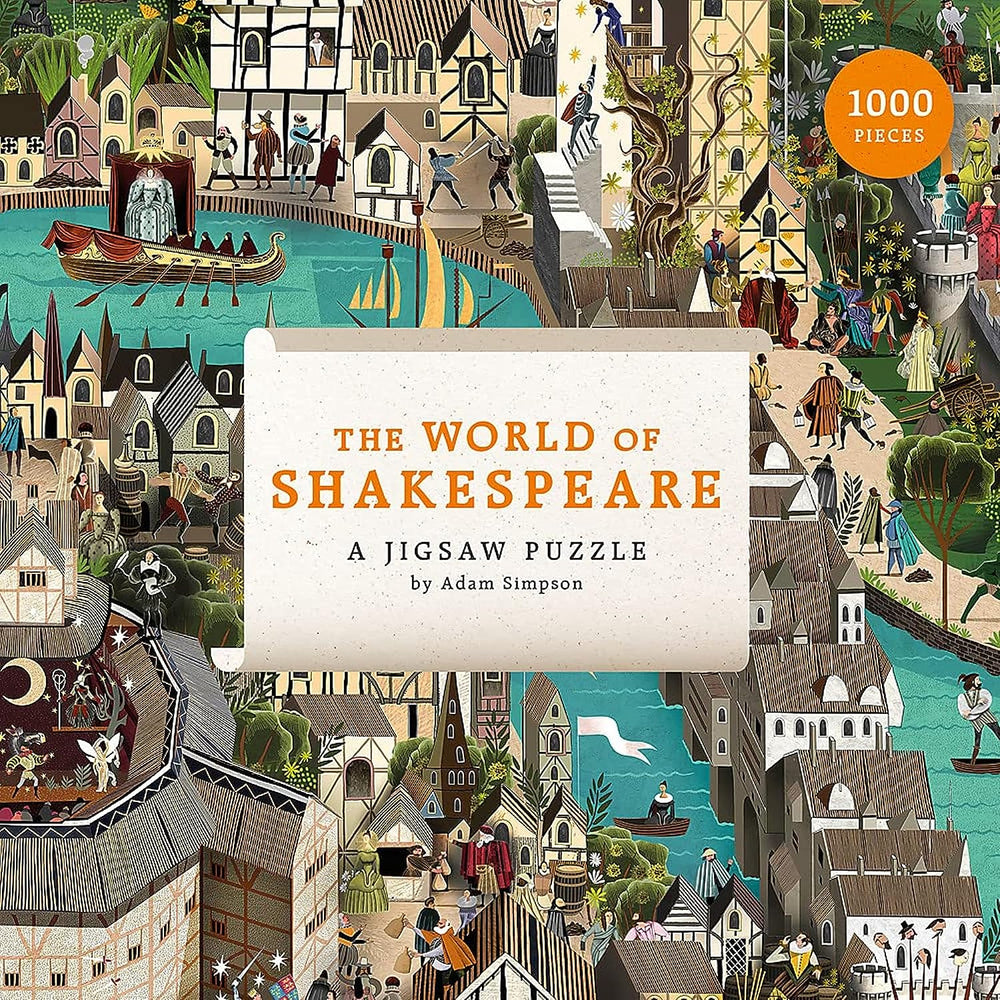 The World of Shakespeare 1000 Piece Jigsaw Puzzle Laurence King (ONLINE ORDER ONLY)