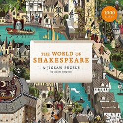 The World of Shakespeare 1000 Piece Jigsaw Puzzle Laurence King (ONLINE ORDER ONLY)