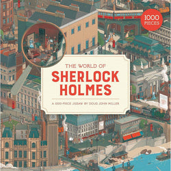 The World of Sherlock Holmes 1000 Piece Jigsaw Puzzle Laurence King (ONLINE ORDER ONLY)