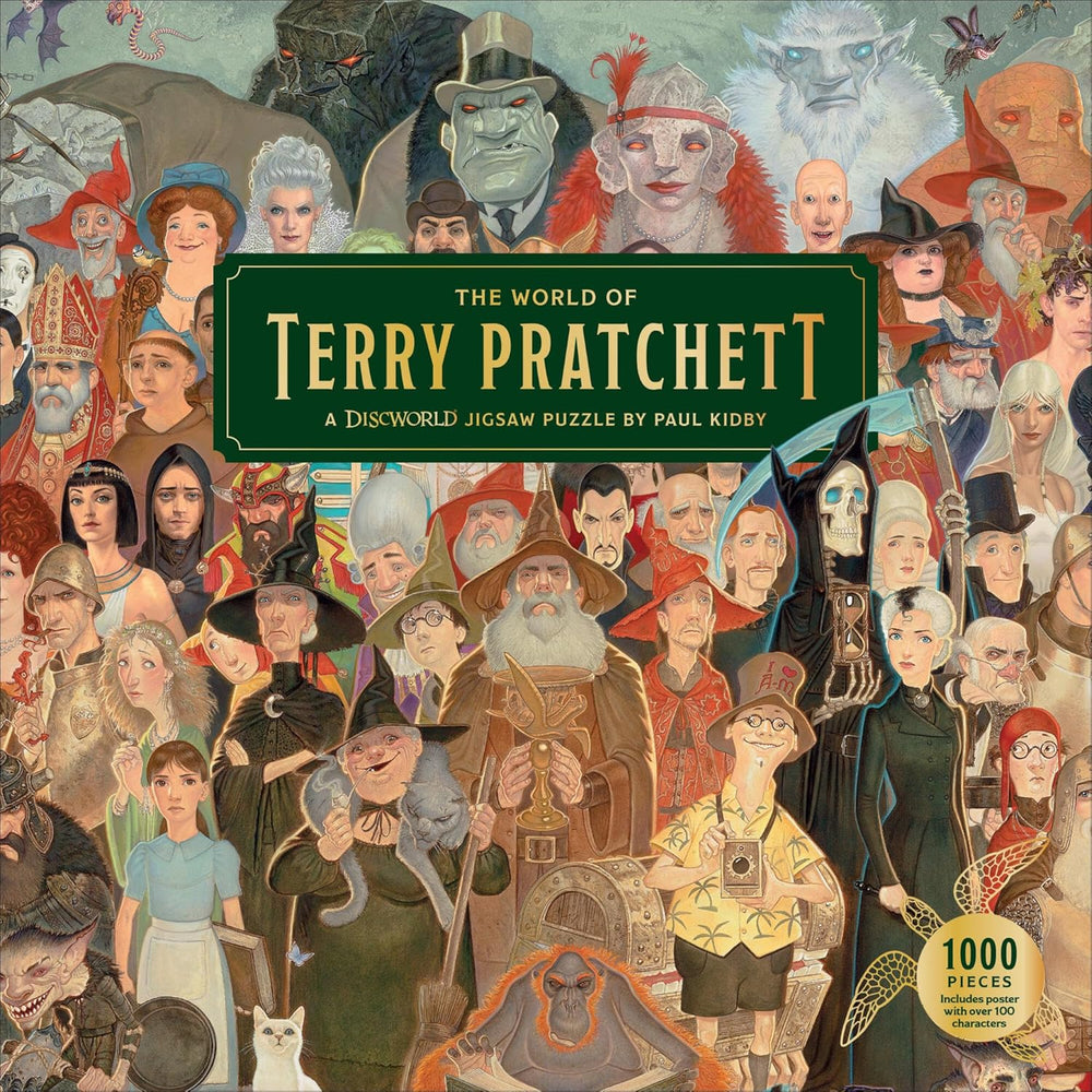 The World of Terry Pratchett 1000 Piece Jigsaw Puzzle Laurence King (ONLINE ORDER ONLY)