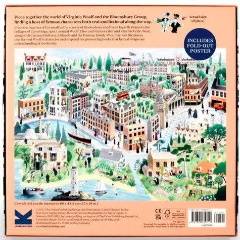 The World of Virginia Woolf 1000 Piece Jigsaw Puzzle Laurence King (ONLINE ORDER ONLY)