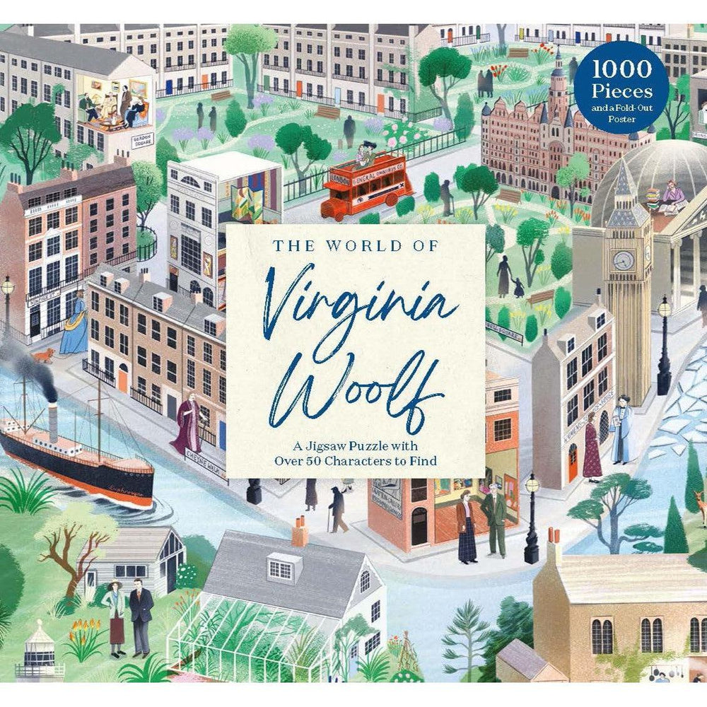 The World of Virginia Woolf 1000 Piece Jigsaw Puzzle Laurence King (ONLINE ORDER ONLY)