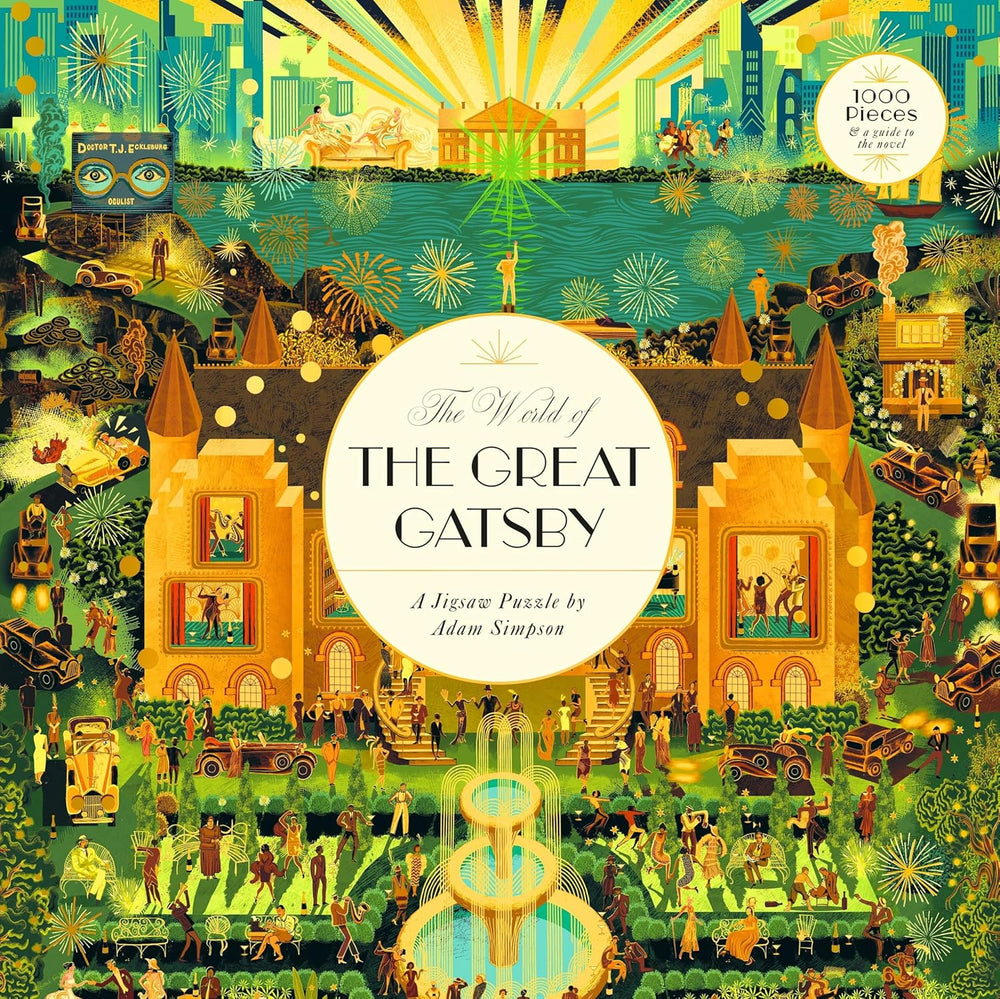 The World of the Great Gatsby 1000 Piece Jigsaw Puzzle Laurence King (ONLINE ORDER ONLY)