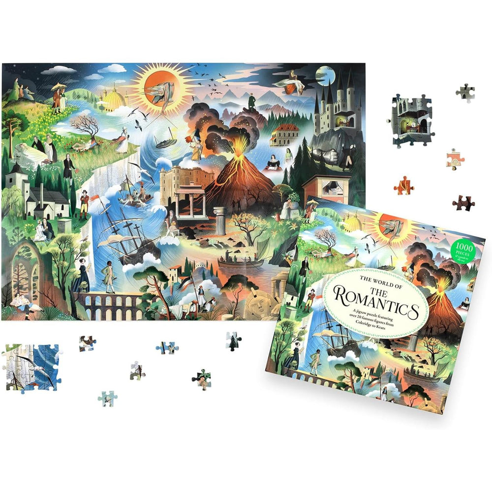 The World of the Romantics 1000 Piece Jigsaw Puzzle Laurence King