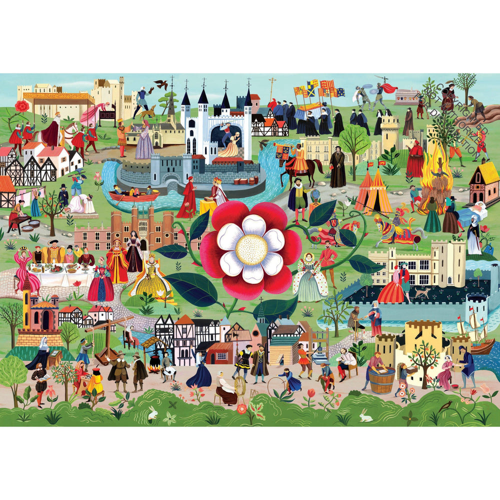 The World of the Tudors 1000 Piece Jigsaw Puzzle Laurence King (ONLINE ORDER ONLY)