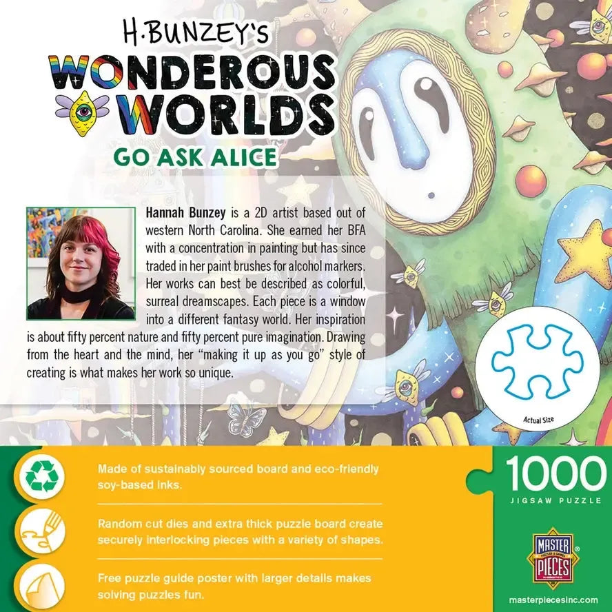 The World was Mad Wonderous Worlds 1000 Piece Jigsaw Puzzle MasterPieces