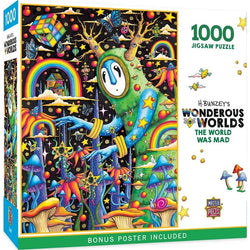 The World was Mad Wonderous Worlds 1000 Piece Jigsaw Puzzle MasterPieces