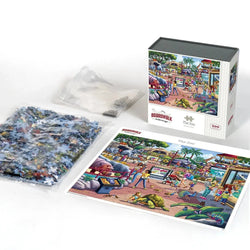 The Zoo 500 Piece Jigsaw Puzzle Boardwalk (ONLINE ORDER ONLY)