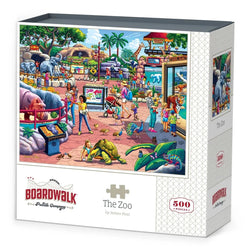 The Zoo 500 Piece Jigsaw Puzzle Boardwalk (ONLINE ORDER ONLY)