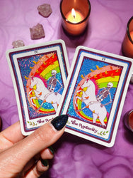 The Audacity Tarot Sticker (Online Order Only)