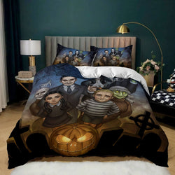 The Addams Family Bedding Set Quilt Cover Without Filler (Online Order Only)