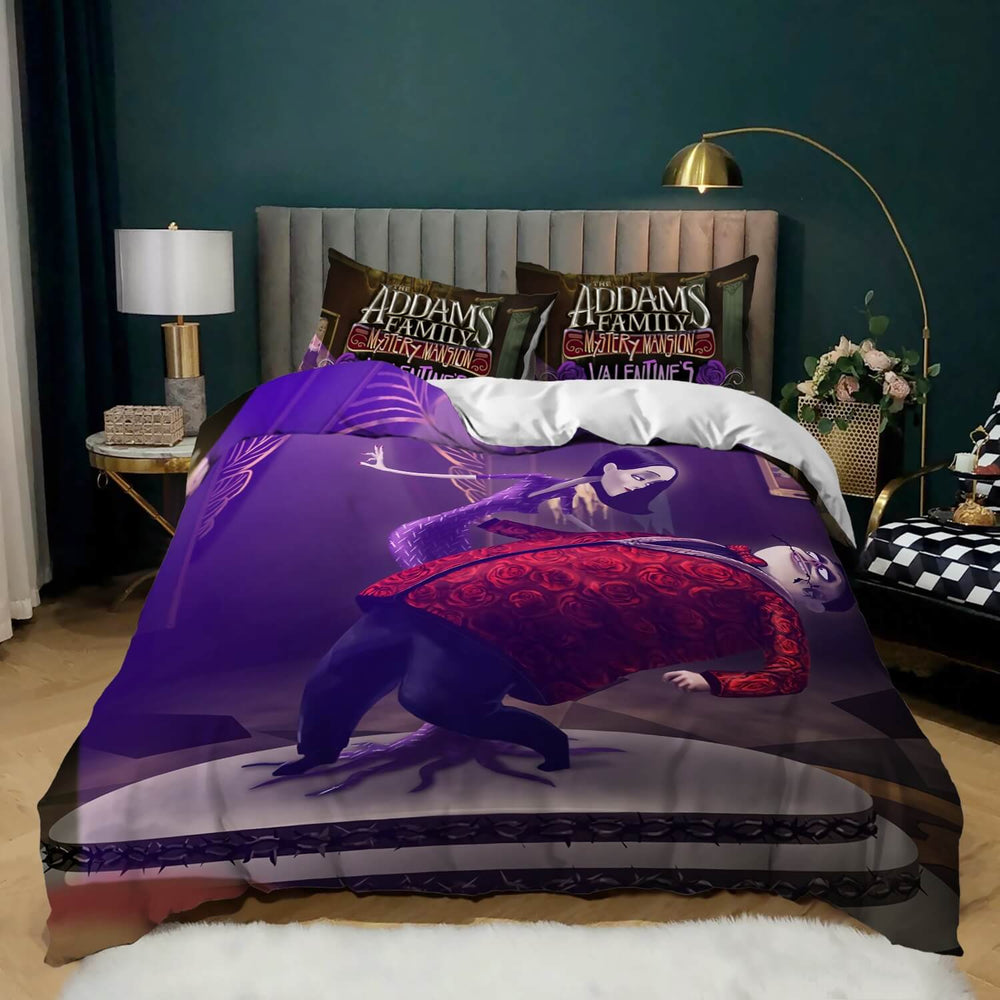 The Addams Family Bedding Set Quilt Cover Without Filler (Online Order Only)