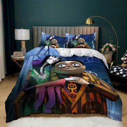 The Addams Family Bedding Set Quilt Cover Without Filler (Online Order Only)