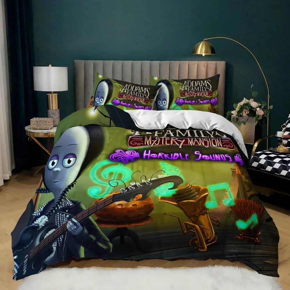 The Addams Family Bedding Set Quilt Cover Without Filler (Online Order Only)
