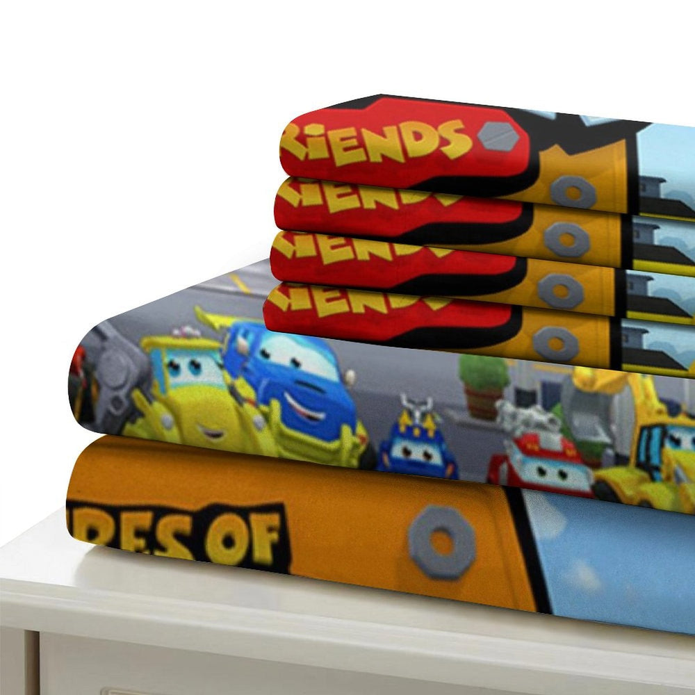 The Adventures Of Chuck And Friends Bedding Set Duvet Cover Without Filler (Online Order Only)