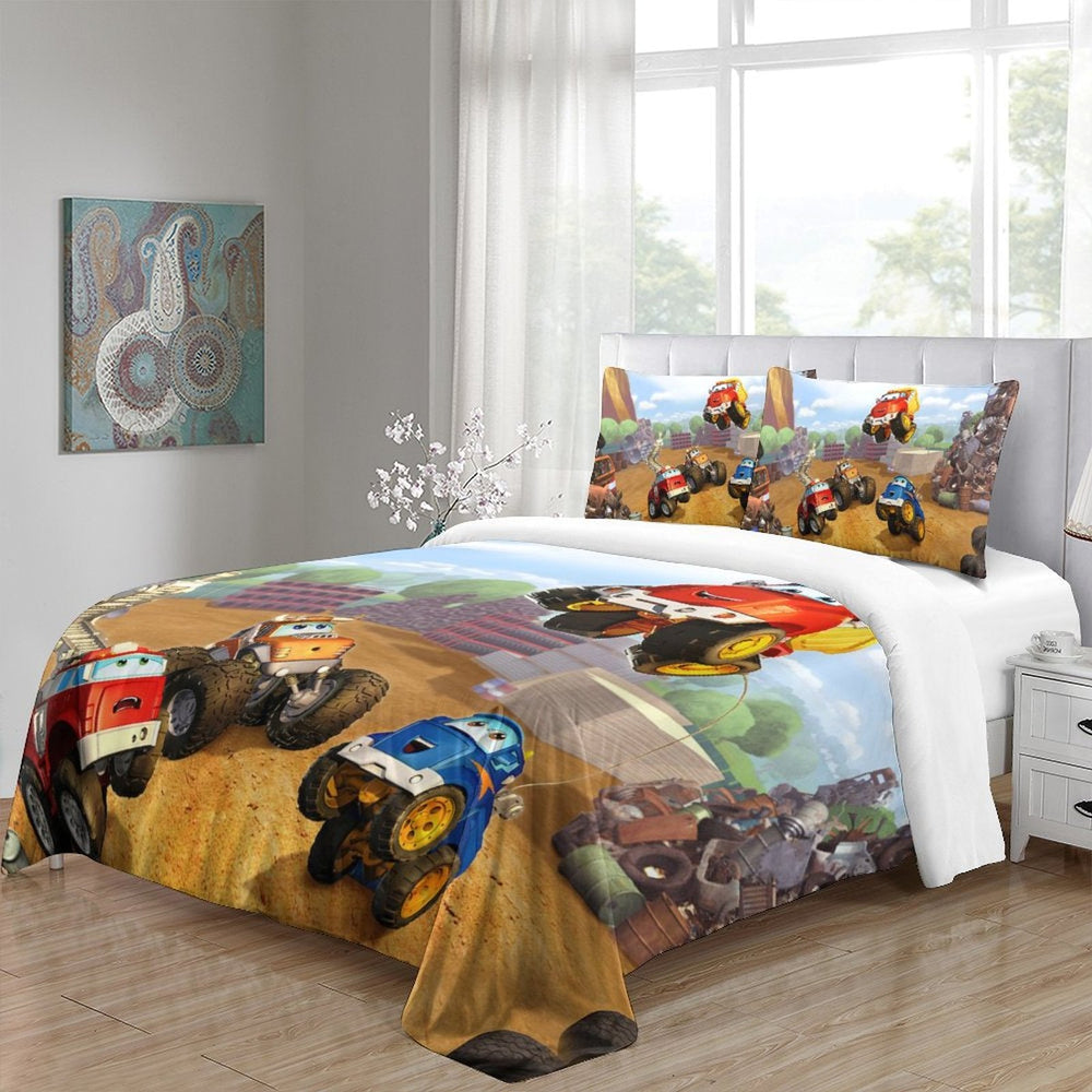 The Adventures Of Chuck And Friends Bedding Set Duvet Cover Without Filler (Online Order Only)