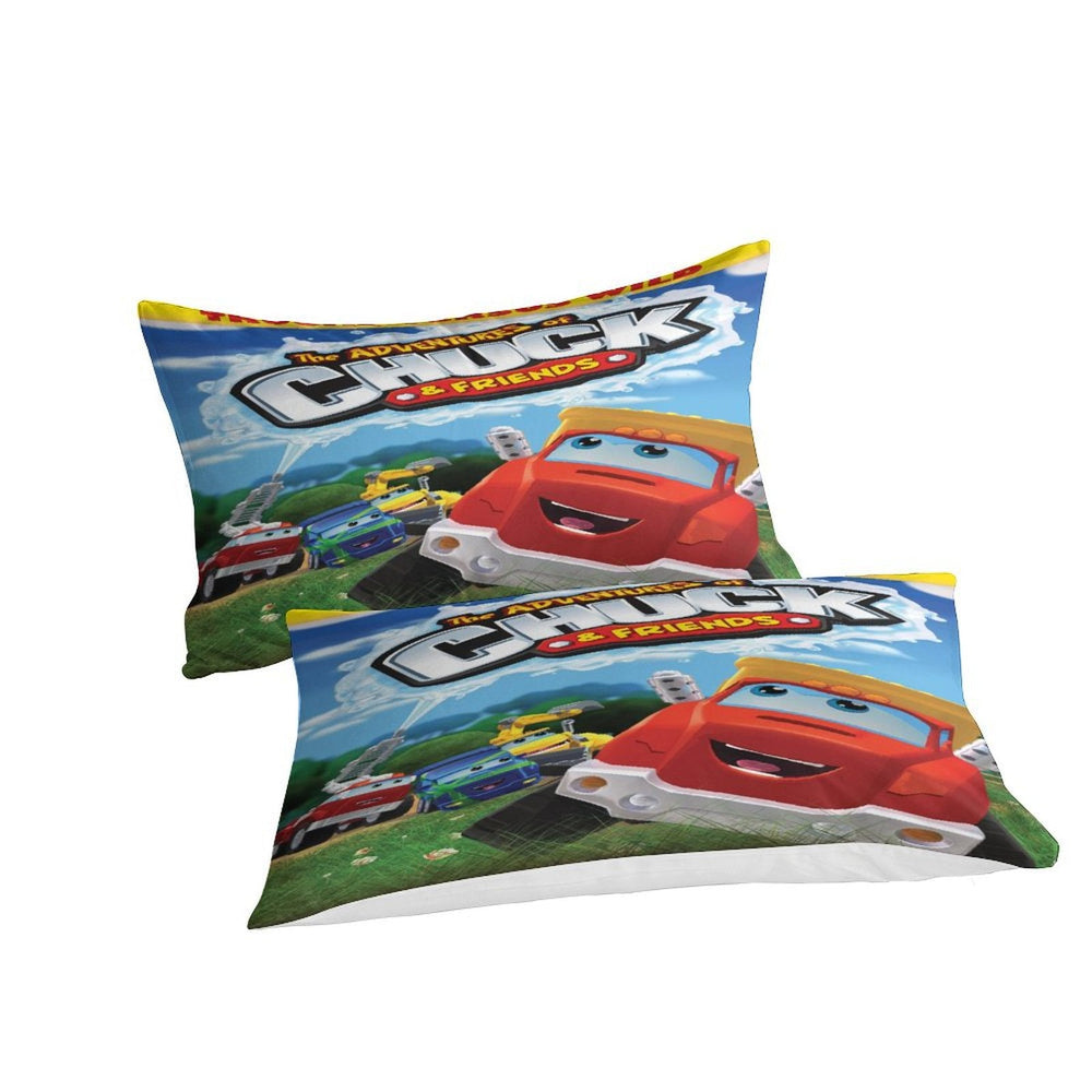 The Adventures Of Chuck And Friends Bedding Set Duvet Cover Without Filler (Online Order Only)