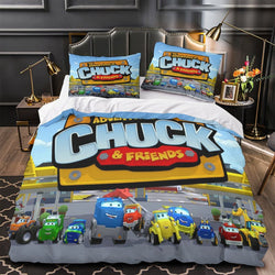 The Adventures Of Chuck And Friends Bedding Set Duvet Cover Without Filler (Online Order Only)