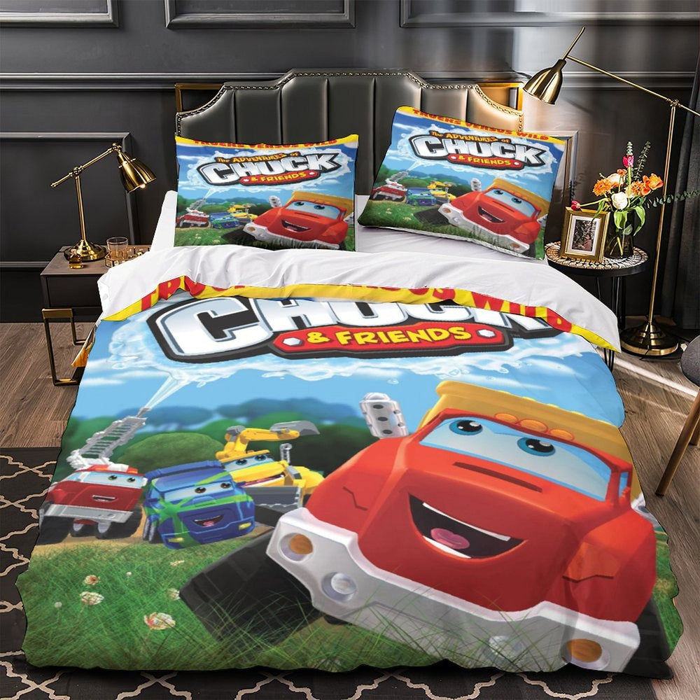 The Adventures Of Chuck And Friends Bedding Set Duvet Cover Without Filler (Online Order Only)