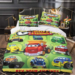The Adventures Of Chuck And Friends Bedding Set Duvet Cover Without Filler (Online Order Only)