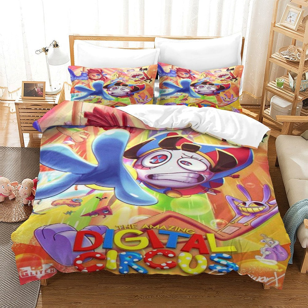 The Amazing Digital Circus Bedding Set Duvet Cover Without Filler (Online Order Only)