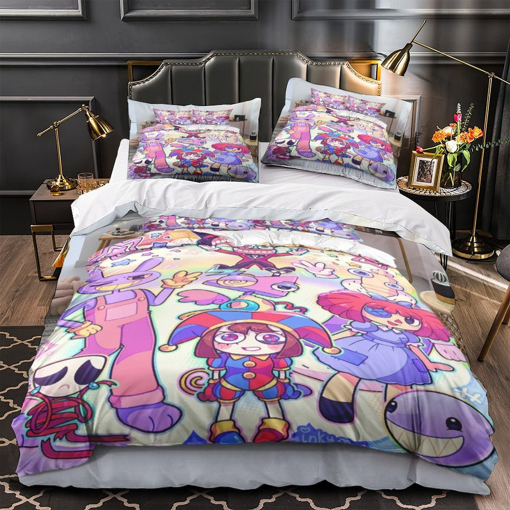 The Amazing Digital Circus Bedding Set Duvet Cover Without Filler (Online Order Only)