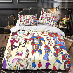 The Amazing Digital Circus Bedding Set Duvet Cover Without Filler (Online Order Only)