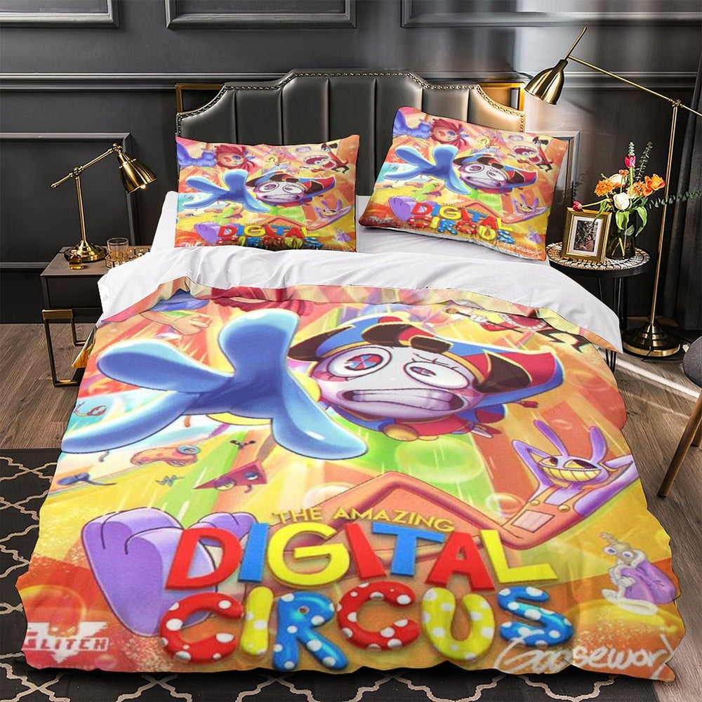 The Amazing Digital Circus Bedding Set Duvet Cover Without Filler (Online Order Only)
