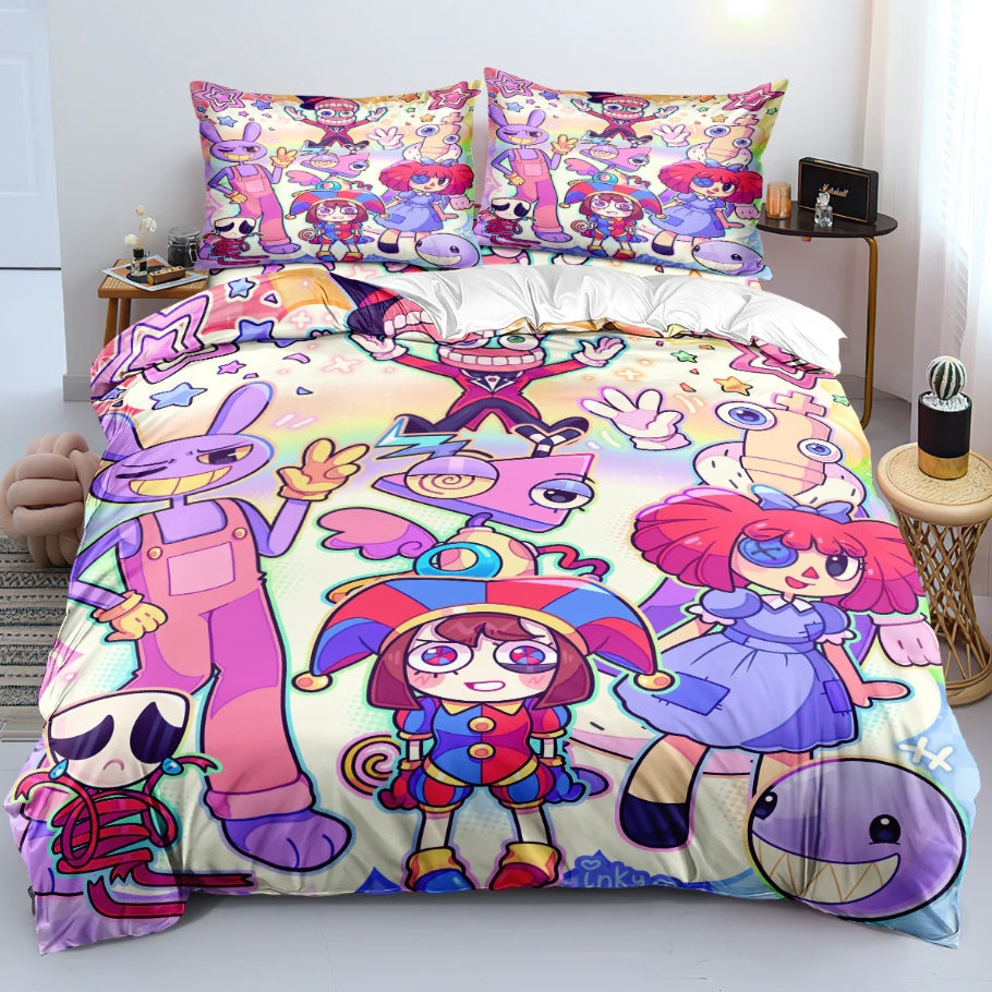 The Amazing Digital Circus Bedding Set Duvet Cover Without Filler (Online Order Only)