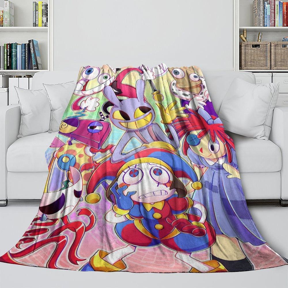 The Amazing Digital Circus Blanket Flannel Fleece Throw Room Decoration (Online Order Only)