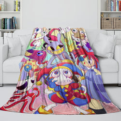 The Amazing Digital Circus Blanket Flannel Fleece Throw Room Decoration (Online Order Only)