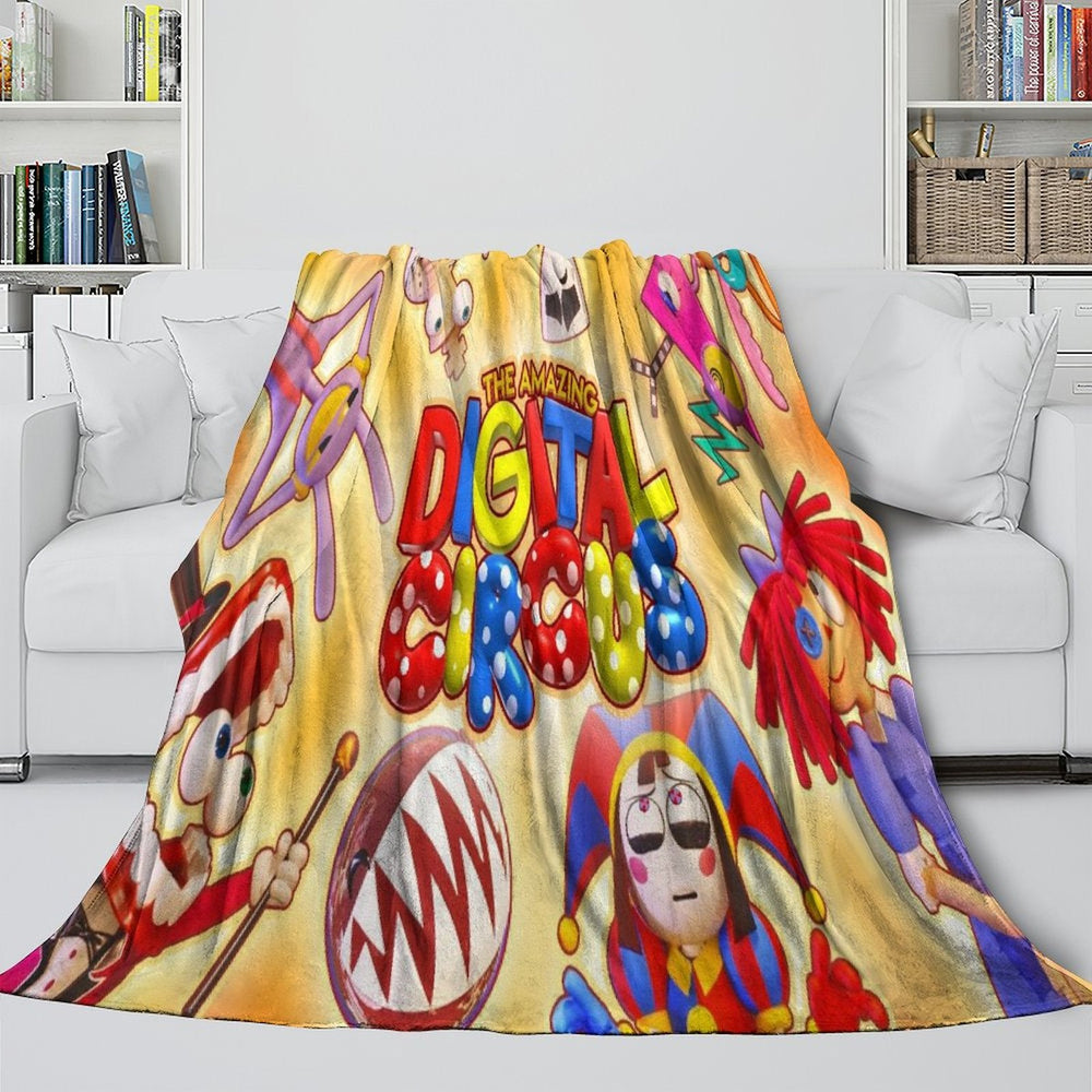 The Amazing Digital Circus Blanket Flannel Fleece Throw Room Decoration (Online Order Only)