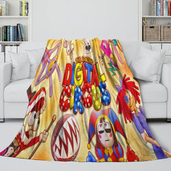 The Amazing Digital Circus Blanket Flannel Fleece Throw Room Decoration (Online Order Only)
