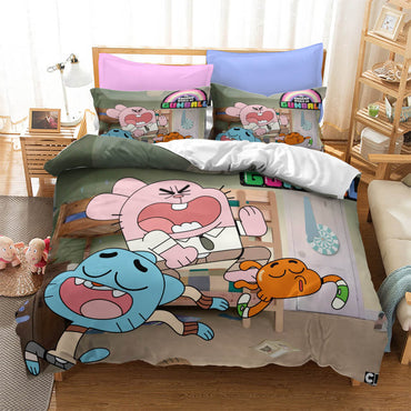 The Amazing World of Gumball Bedding Set Quilt Cover Without Filler (Online Order Only)
