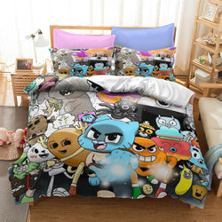 The Amazing World of Gumball Bedding Set Quilt Cover Without Filler (Online Order Only)