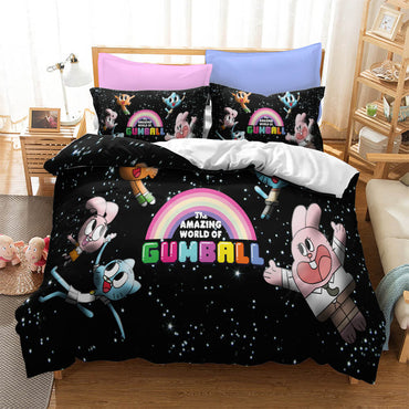 The Amazing World of Gumball Cosplay Bedding Set Duvet Cover Bed Sets (Online Order Only)