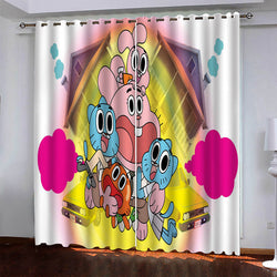 The Amazing World of Gumball Curtains Blackout Window Drapes (Online Order Only)