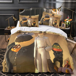 The Bad Guys 2 Duvet Cover Pattern Bedding Set Without Filler (ONLINE ORDER ONLY)
