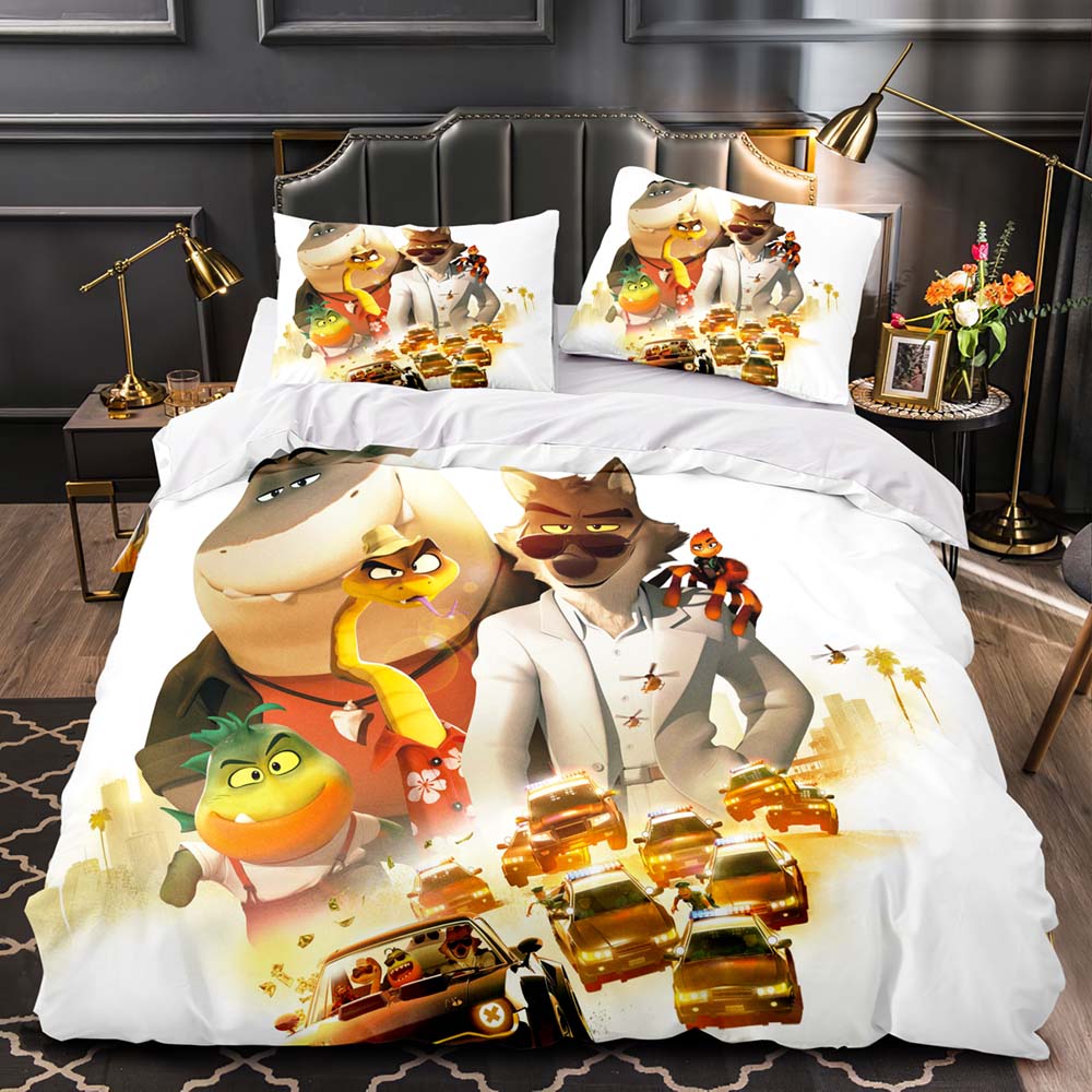 The Bad Guys Bedding Set Quilt Cover (Online Order Only)