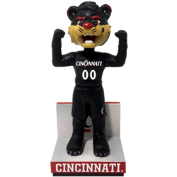 The Bearcat Cincinnati Bearcats Mascot Bobbleheads (ONLINE ORDER ONLY)