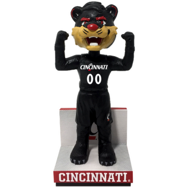 The Bearcat Cincinnati Bearcats Mascot Bobbleheads (ONLINE ORDER ONLY)