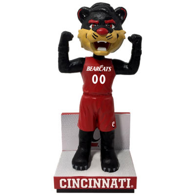 The Bearcat Cincinnati Bearcats Mascot Bobbleheads (ONLINE ORDER ONLY)