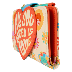 Loungefly The Beatles All You Need Is Love Flap Wallet (Online Order Only)