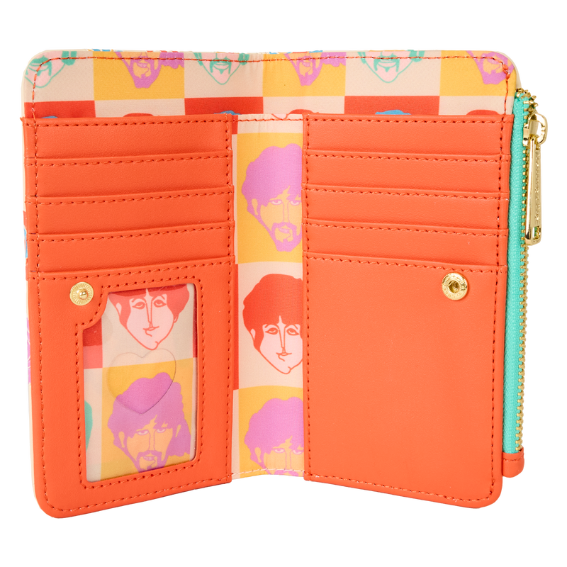 Loungefly The Beatles All You Need Is Love Flap Wallet (Online Order Only)