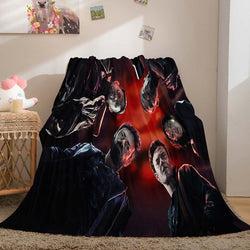 The Boys Blanket Pattern Flannel Throw Room Decoration (Online Order Only)