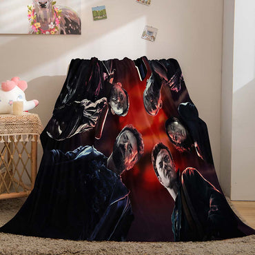 The Boys Blanket Pattern Flannel Throw Room Decoration (Online Order Only)